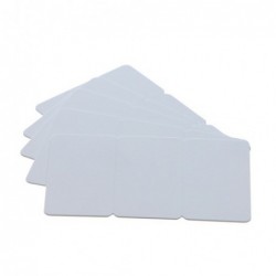 Tarjeta Blanca troquelada 3Tag